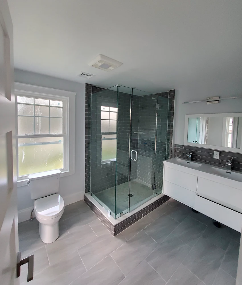 Our bathroom remodeling experts in Newton, MA offer new tile and fixture designs to create a relaxing, personalized space that reflects your style and preferences.