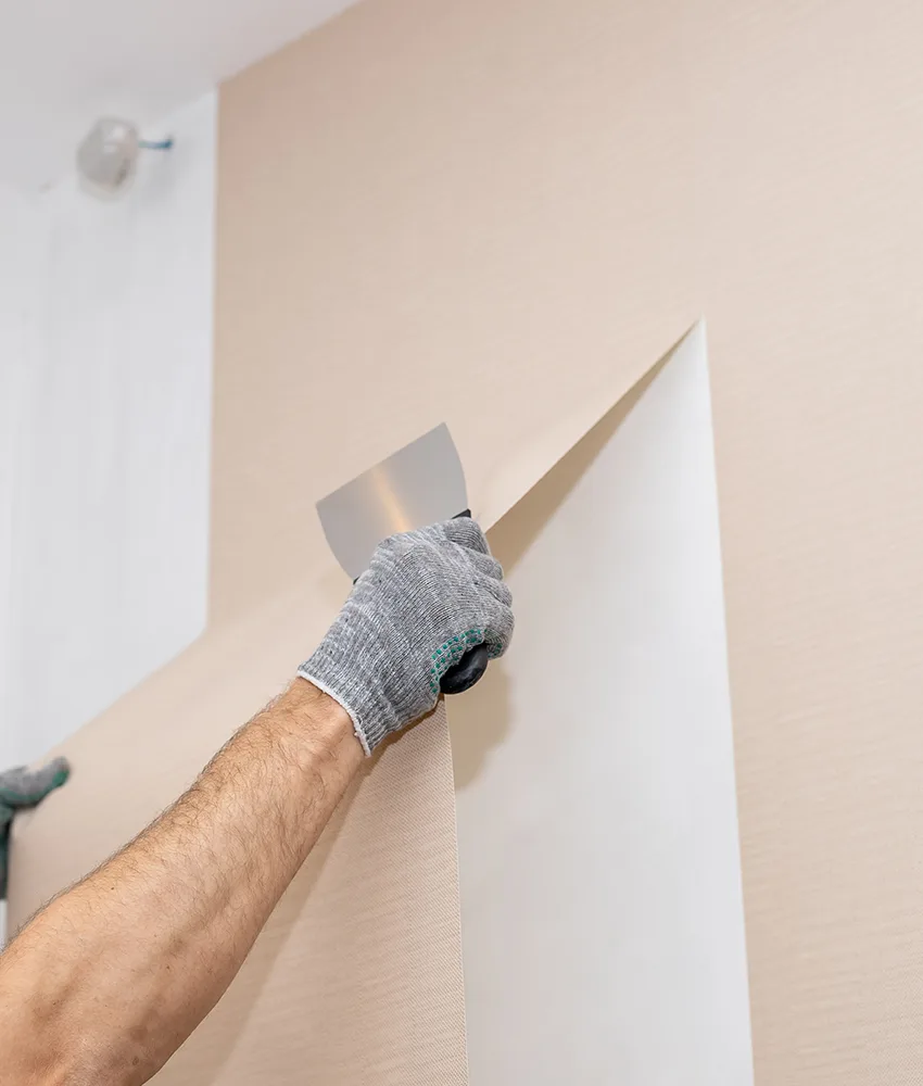 Perfect for updating any space, we use efficient techniques to avoid wall damage during wallpaper removal, leaving a clean surface ready for new finishes.